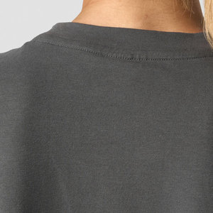 Nueva Camiseta de Verano 2026 de Talla Grande, Ligera, al por Mayor, con Estampado, Ajuste Holgado, Hombros Caídos, Lisa, para Correr - Product Image 4