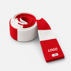 Venta Directa de Fábrica: Cinturón de Karate Ligero y Transpirable para Artes Marciales, 100% Algodón, Ecológico, Duradero, de Cintura Alta - Product Image 4