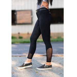 Pantalones de Montar a Caballo de Alta Calidad, Elásticos en 4 Direcciones, Leggings, Ropa Ecuestre, en Tela Técnica con Tacto Suave - Product Image 6