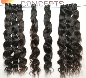 Proveedor de Cabello Humano Virgen al por Mayor, Extensiones de Cabello Humano Remy con Cutícula Alineada, Naturales, Largas, de 10 a 36 Pulgadas, Onduladas - Product Image 5