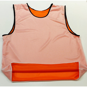 100% Polyester Mesh Sports <b>Bibs</b> Mesh Soccer <b>Training</b> Gear Style Sports Team Wear Soccer Sleeveless Jersey - Product Image 2