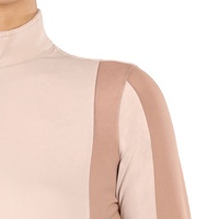 Vêtements équestres de qualité supérieure Vêtements de compétition Chemise Couche de base Haut à manches longues Personnalisé Vente en gros Chemise d'équitation extensible dans les 4 sens
