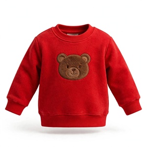 Sweat-shirt à manches longues pour bébés garçons, col rond, avec poche, en mélange de coton, décontracté, pour l'automne et l'hiver, exporté du Bangladesh - Product Image 2