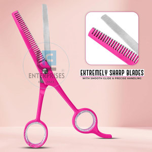 Tijeras de Peluquería Profesionales de Acero Inoxidable, Resistentes y Ecológicas, con Servicio OEM, Nuevo Estilo, Venta al Por Mayor - Product Image 2