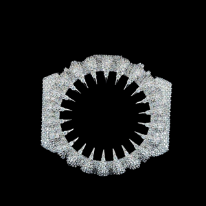 Lunette de montre sertie de diamants, cadre de remplacement personnalisé, accessoire de luxe pour bijoux, montre de caractère, design amélioré - Product Image 1