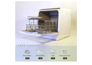 Lavavajillas de Sobremesa Portátil con Tanque de 5 L y 6 Programas para Espacios Pequeños - Product Image 5