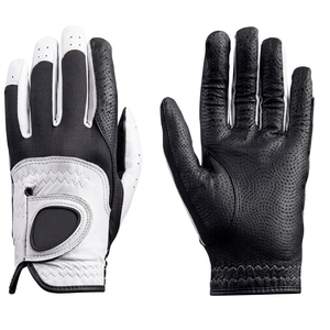 Guantes de Golf Unisex de Piel de Oveja, Secado Rápido, Protección UV, Transpirables, Cierre de Gancho y Bucle, Mano Izquierda, para Deportes, Aire Libre, Gimnasio - Product Image 1