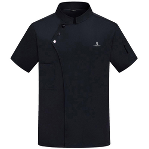Uniforme de cuisine d'hôtel en tissu mélangé coton et design pratique, fabricant de vêtements en gros 2026 - Product Image 1