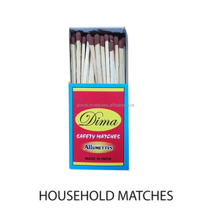 Premium Household Safety <b>Matches</b> <b>Match</b> <b>Box</b> 49x35x12 Size 40 Sticks Home Use Fire Starter Matchsticks for Daily Use Export Pack - Product Image 5