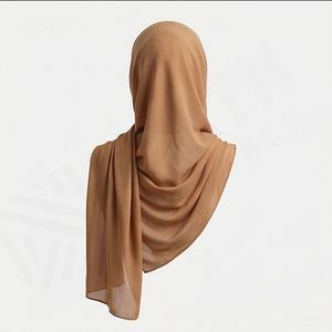 ผ้าคลุมศีรษะฮิญาบแฟชั่นล่าสุด ดีไซน์ใหม่ สวยงามไล่เฉดสีสองโทน ผ้าเนื้อนุ่ม ระบายอากาศได้ดี พรีเมียม ทันสมัย สำหรับผู้หญิง - Product Image 2