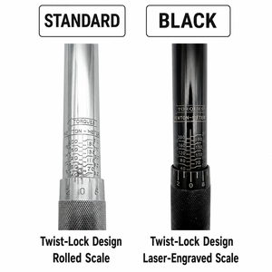 Juego de Llaves Dinamométricas de Liberación Rápida de 1/2 Pulgada, Color Negro, 28–210 N·m, con Vasos de Protección de 17/19/21 mm - Product Image 5