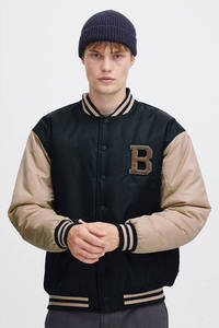 Chaquetas Universitarias de Otoño para Hombre, Chaquetas Varsity con Logotipo Personalizado, Manga Larga, Bordado Chenille, Chaqueta Casual de Béisbol - Product Image 3