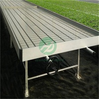Table de semis mobile grande taille pour culture hydroponique avec plateau en ABS de qualité alimentaire – Offre Spéciale