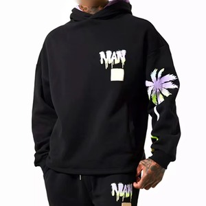 All Over Print Tracksuit <b>Men</b> Custom Sublimation Design Zip <b>Jacket</b> and <b>Track</b> Pants Set Polyester Sweatsuit Low MOQ Factory - Product Image 3