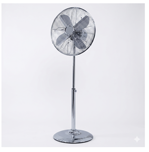 Luxury Standing Floor <b>Fan</b> Big Size Pedestal <b>Stand</b> High Speed Airflow Electric Cooling - Product Image 1
