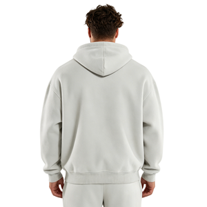 Sudadera con Capucha Personalizada con Pedrería, 100% Algodón, Unisex, Sólida, de Invierno, Holgada, con Bolsillos, Transpirable, 550 Gramos, Gruesa - Product Image 1