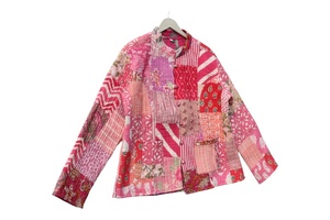 Chaqueta acolchada reversible con forro Chaqueta de retazos Chaqueta moderna para mujer - Product Image 2