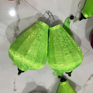 Vietnamese <b>Bamboo</b> <b>Lantern</b> Jacquard Fabric Luxury Pattern Colorful for Wedding Restaurant Decor Hanging Hoi An <b>Lantern</b> Wholesale - Product Image 6