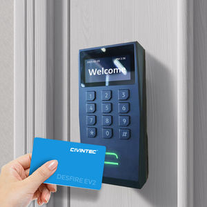 Программируемый считыватель контроля доступа с OLED-дисплеем и клавиатурой, Wiegand, RS485, для карт <span class=keywords><strong>Mifare</strong></span> и DESFire - Product Image 2