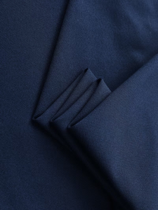 Men's Navy Blue Polo Shirt Short Sleeve Knitted Solid Color Breathable Casual Front Logo Design - Product Image 6