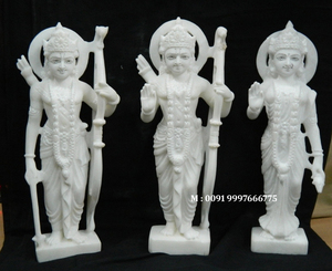 แบบดั้งเดิม Ram Darbar รูปปั้นหินอ่อน - Product Image 4