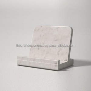 Porte-livres en marbre de pierre naturelle pour les maisons de luxe, alliant fonctionnalité, durabilité et attrait décoratif - Product Image 1