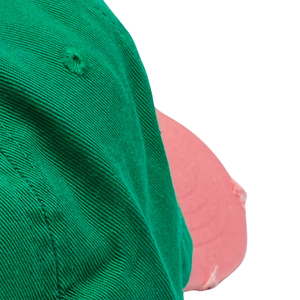 Gorra Deportiva PHIRST Verde y Rosa, Personalizada con Bordado, Ajustable, Unisex, de Béisbol, de Algodón Premium, Protección Solar, Fabricante OEM ODM - Product Image 3