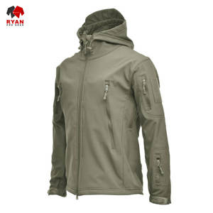 เสื้อแจ็คเก็ตซอฟต์เชลล์คุณภาพพรีเมียมสำหรับผู้ชาย ปิดด้วยซิป ผ้าระบายอากาศได้ดี พร้อมโลโก้แบบกำหนดเอง ดีไซน์ ODM - Product Image 4