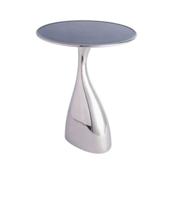 Mesa Auxiliar de Diseño Moderno con Tapa Redonda, Muebles de Sala de Estar de Proveedor Mayorista, Función Extensible - Product Image 1