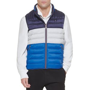 Premium <b>Puffer</b> <b>Vest</b> <b>Jacket</b> Custom Embroidery Lightweight Winter Quilted Outerwear Casual Sleeveless Gilet with Personalized Logo - Product Image 1