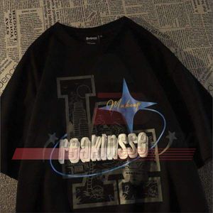 Camiseta Retro Americana de Seda Transpirable para Hombre, Camisas Clásicas para Hombre, Regalo de Moda para Festivales, 100% Seda, Tejido de Felpa, Corte Holgado - Product Image 1