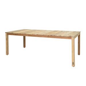 Solid Reclaimed Teak Wood Eco-Friendly Durable Waterproof Rectangle <b>Dining</b> <b>Table</b> for 8 Persons Natural Outdoor Furniture - Product Image 1