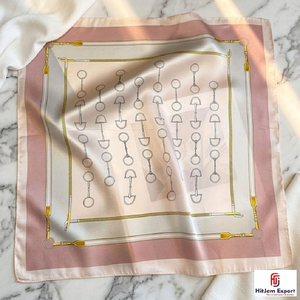 Premium Short <b>Scarf</b> Fabric White Label Service OEM ODM Custom Textile Manufacturer Fashion Accessories Wholesale Export - Product Image 4