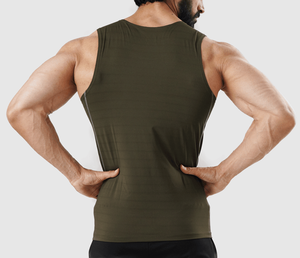 Custom <b>Men</b> Ribbed Styles <b>Crop</b> <b>Top</b> 100% Cotton Printing Logo Fashion Fitness Tank <b>Top</b> for <b>Men</b> & Women - Product Image 3