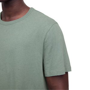 Camiseta de Algodón 100% Orgánico para Hombre, Tejido de Punto Ecológico y Suave, Diseño Liso - Product Image 5