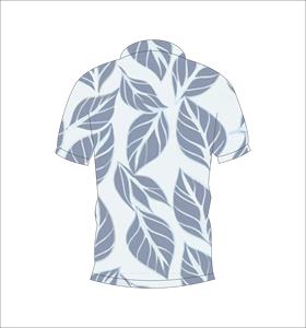 เสื้อโปโลสีฟ้าอ่อนแบบสั่งทำพิเศษสำหรับกอล์ฟ แขนสั้น สวมใส่สบาย เหมาะสำหรับทีมกีฬา - Product Image 2