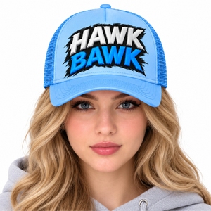 หมวกทรง Trucker แบบ Unisex ระบายอากาศได้ดี ด้านหลังเป็นตาข่าย ปรับขนาดได้ ดีไซน์แผงด้านหน้าแบบลำลอง เหมาะสำหรับใส่ในฤดูร้อน ปรับขนาดได้ - Product Image 1