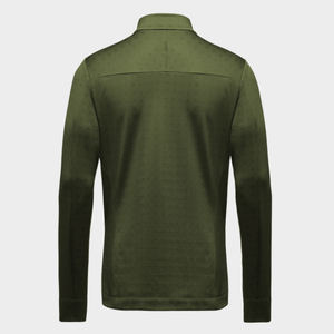 Highly Breathable Thermal <b>Mid</b>-<b>layer</b> Wth Zippered Pockets Jacket Best Quality Sports Wear Clothing 1/4 Zipper Long Sleeve Jacket - Product Image 5