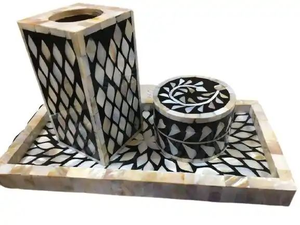 Juego de incensario portátil de alta gama con incrustaciones de nácar para aromaterapia y decoración del hogar, gran venta de blossom craft india - Product Image 2