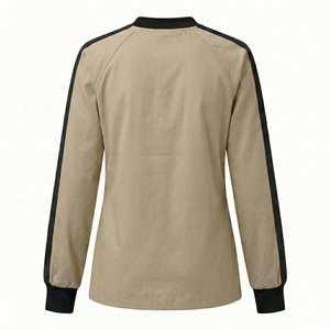 Chaqueta Sanitaria de Diseño Deportivo para Mujer, con Cierre de Botones a Presión, Abrigo Térmico, Uniforme Médico, Hospitalario, Enfermería, Logotipo Personalizado, Venta al por Mayor - Product Image 3