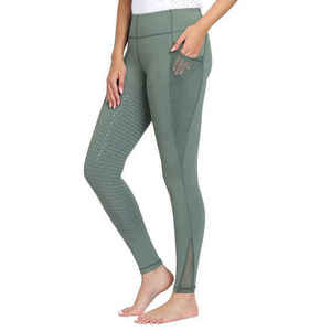 AINAS INDUSTRIES Leggings Ecuestres de Cintura Alta para Mujer con Logotipo Personalizado, Antideslizantes, de Silicona, Spandex y Poliéster (Personalizado) - Product Image 2