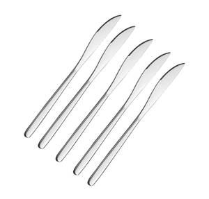 High Quality Stainless Steel Dessert <b>Knife</b> Spreader Wholesale Manufacture Steel Cheese <b>Knives</b> Stainless Steel <b>Knife</b> Lowest Price - Product Image 3