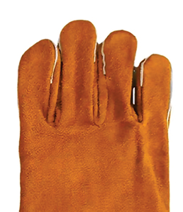 Garde B Cowhide Split Leather 9 oz Smooth Anti-cut Anti-Heat Breathable Flexible General Purpose Yellow Work Arc Welding <b>Gloves</b> - Product Image 5