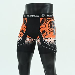 Pantalones Cortos de Compresión Personalizados para Hombre, Estilo Urbano, Cintura Media, Transpirables, Impermeables, Cómodos, Elásticos, para Entrenamiento Deportivo - Product Image 2