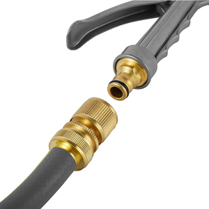 <span class=keywords><strong>Raccord</strong></span> rapide en laiton forgé durable avec filetage mâle 3/4 pouce, norme ANSI, pour outils de jardin, lavage de voitures, connexion de <span class=keywords><strong>tuyau</strong></span> d'eau métallique - Product Image 5