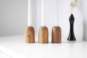 Portavelas de madera posmoderno, recién llegado, mejor calidad, juego de 3 piezas de un mayorista indio. - Product Image 2