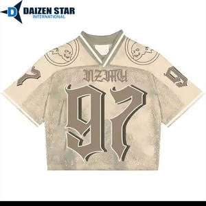 DSI Venta al por Mayor Camiseta de Fútbol Unisex de Malla 100% Poliéster Transpirable de Secado Rápido Antibacteriana con Nombre de Equipo Personalizado y Mangas Cortas - Product Image 3