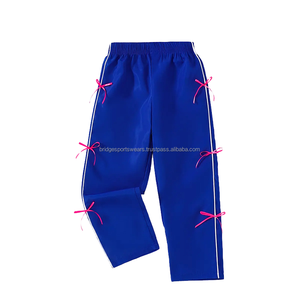 Pantalon de jogging en toile à taille mi-haute, coupe ample, avec cordon de serrage et poches, couleur unie, hiver - Product Image 6