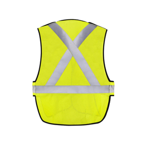 Breathable Dynamic <b>Work</b> Safety Outfit Men Hi Vis Working Vest Bright Fabric <b>Waterproof</b> Lightweight Outdoor Protection Vests - Product Image 3