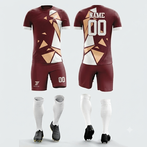 Nueva Camiseta de Fútbol de Poliéster 100% Ecológica, Antibacteriana y de Secado Rápido, Personalizable para Adultos - Product Image 4
